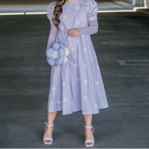 Puff Sleeve Dress | Only worn Once | Perfect Condition